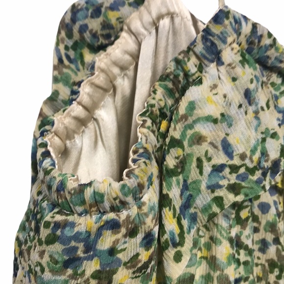 J.Grew Vintage Teaberry Floral Silk Candace Dress - Picture 5 of 10